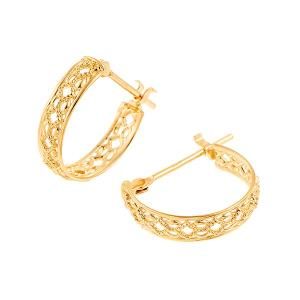 ジュエリーツツミ K18イエローゴールドピアス : ジュエリー