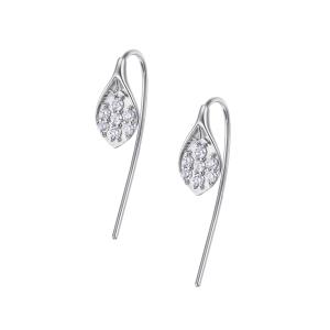 TSUTSUMI pt900 ダイヤモンド 一粒 ピアス 0.5ct KASHIMA】プラチナ900