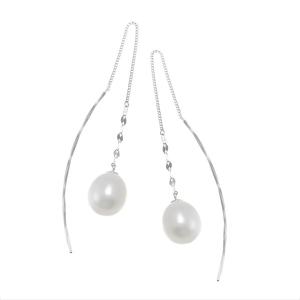 MIKIMOTO（ミキモト） ピアス パール 真珠 8.4mm フック 一粒 K18WG