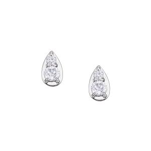 ジュエリーツツミ プラチナダイヤモンドピアス : ジュエリーツツミ