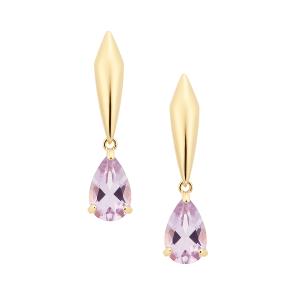 VENDOME AOYAMA（ヴァンドーム青山） ハートピアス K18PG ダイヤモンド