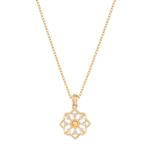 ジュエリーツツミ K10イエローゴールドアイオライトネックレス