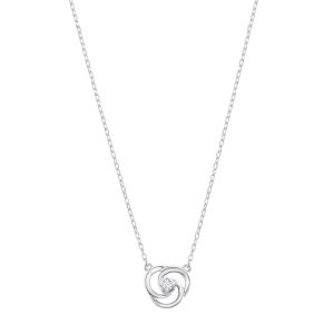 ジュエリーツツミ K10ホワイトゴールド淡水パールネックレス（8.5mm