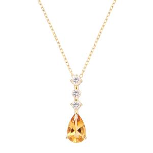 ツツミ K10イエローゴールドダイヤモンドネックレス 馬蹄 ジュエリーツツミ ツツミ ネックレス K10イエローゴールドダイヤモンド