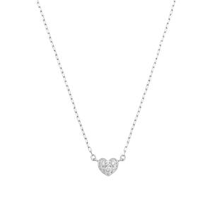 週末セール 極美品❣ 4℃ K10 ホワイトゴールド ダイヤモンドネックレス K10ホワイトゴールド ネックレス | 112346123202 | 【公式】4