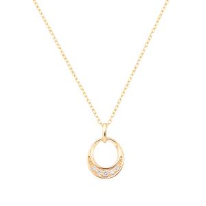 ジュエリーツツミ ツツミ ネックレス K10イエローゴールドダイヤモンド