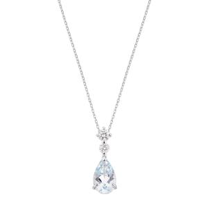 ジュエリーツツミ K10ピンクゴールドモルガナイトネックレス