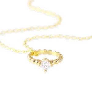 最終お値下げ! ツツミ k10 馬蹄 ネックレス ジュエリーツツミ ツツミ ネックレス K10イエローゴールドダイヤモンド