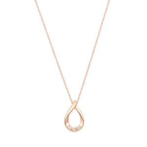 ジュエリーツツミ ツツミ ネックレス K10ピンクゴールドダイヤモンド