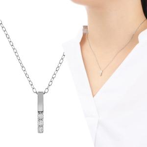 ⭐︎美品⭐︎K10 ダイヤモンド　TUTUMI ネックレス2本セット ジュエリーツツミ K10ホワイトゴールドダイヤモンドネックレス