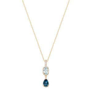 ジュエリーツツミ K10ホワイトゴールドブルートパーズネックレス