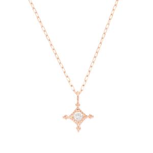 ジュエリーツツミ ツツミ ネックレス K10ホワイトゴールドダイヤモンド