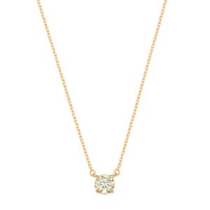 ジュエリーツツミ K18イエローゴールドダイヤモンドネックレス