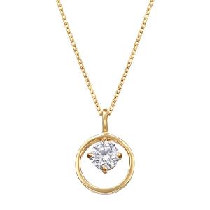 ジュエリーツツミ ツツミ ネックレス K10イエローゴールドダイヤモンド