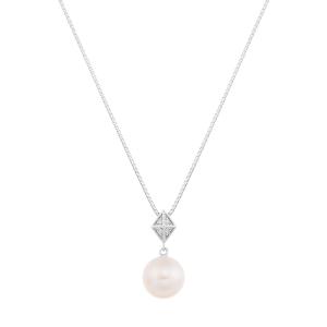 ジュエリーツツミ プラチナアコヤ真珠ネックレス（7.5mm