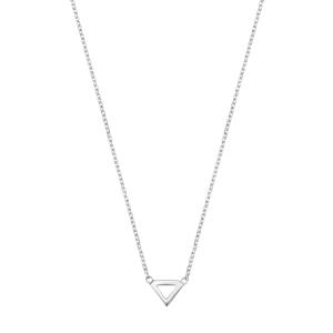 ジュエリーツツミ K10ホワイトゴールドダイヤモンドネックレス