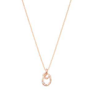 ジュエリーツツミ K10ホワイトゴールドダイヤモンドネックレス