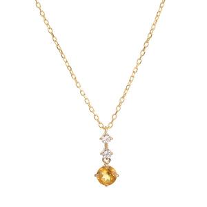 ジュエリーツツミ ツツミ ネックレス K10イエローゴールドダイヤモンド