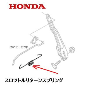 ホンダ（HONDA） 除雪機用 スロットルリターンスプリング GX120 ガバナ