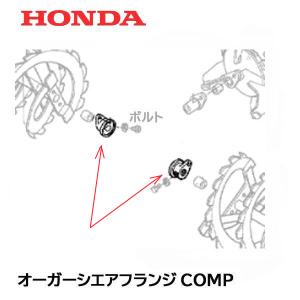 ホンダ（HONDA） 除雪機 オーガー用 ベアリング 2個セット HS80