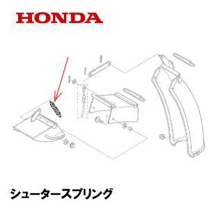 ホンダ（HONDA） 除雪機 シュターセッティングスプリング+プレート 1