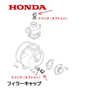 HONDA ポンプ用 フィラーキャップ 注水用...の詳細画像1