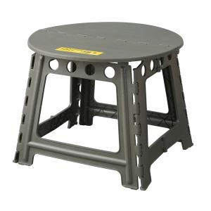 東谷 クラフターテーブル サークル LFS-414GR 完成品 ポリプロピレン