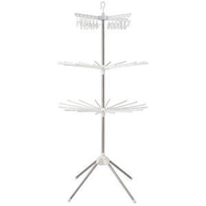 天馬(Tenma) 組立式スタンド物干し パラソル型 3段 PORISH PS-10K 811000358