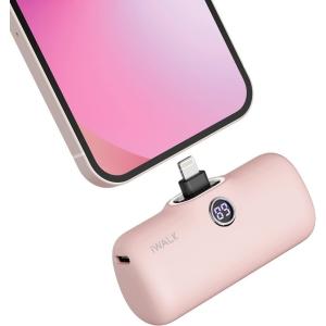 iWALK モバイルバッテリー iPhone 小型 Lightning 超小型 4800mAh  コ...