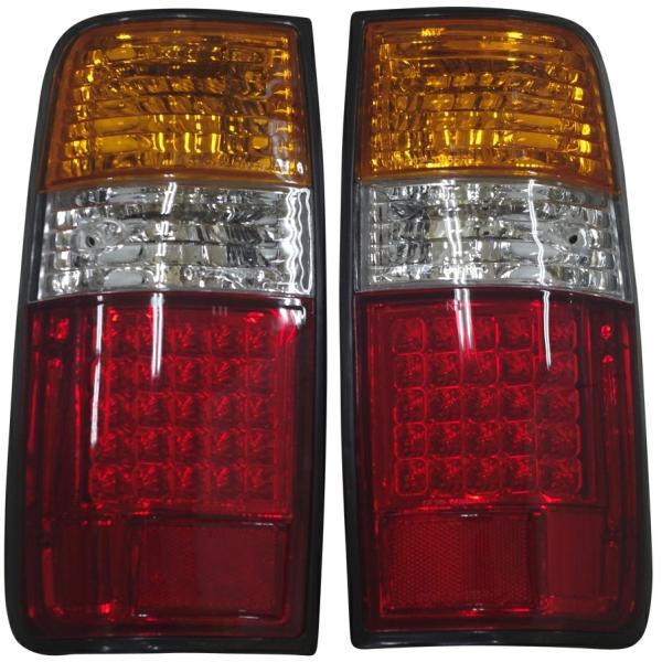 DEPO製 ランドクルーザー ランクル 80系 全年式対応 LEDテールライト左右セット 3色（レッ...