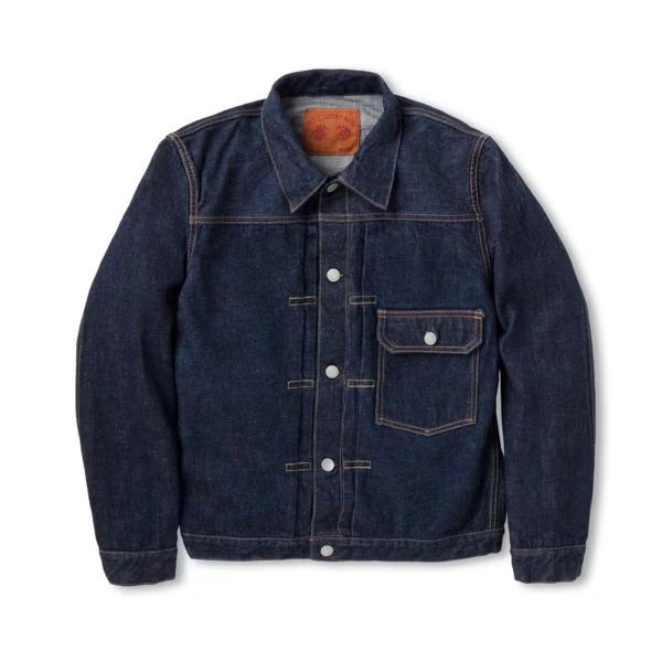 FULL COUNT 2107W Type1 Denim Jacket 13.7oz(One Was...