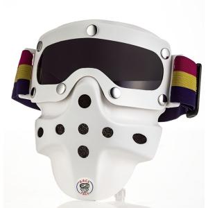 TTゴーグル モデルB シルバー ジェットヘルメット フルフェイス