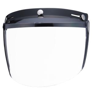 BOB HEATH VISORS FLIP UP SHIELD スモーク　ラージ JET FLIP VISOR（ジェットフリップバイザー） ヘルメット