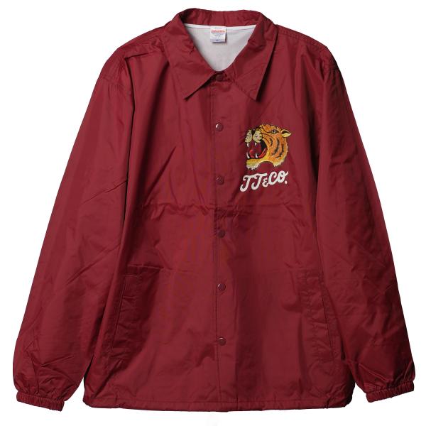 TT&amp;CO. コーチジャケット　バーガンディー
