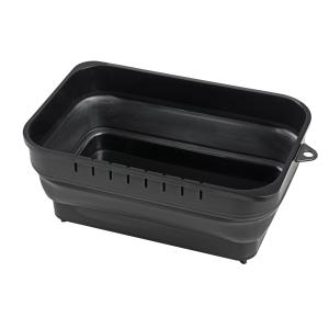 【オンライン限定】 BLKP. パール金属 洗桶 角型 折りたたみ できる 排水栓付 コンパクト 収納 日本製 ブラック｜TTCショップ Yahoo!店