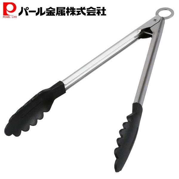 パール金属 トング 27cm ナイロン 製 クッキング ベジライブ CC-1072