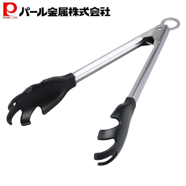 パール金属 トング 26.5cm ナイロン 製 スパゲティー ベジライブ CC-1076