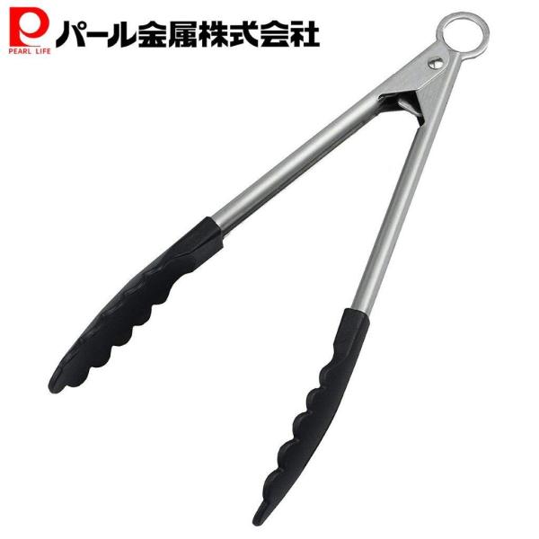 パール金属 トング 18cm ナイロン 製 クッキング トング ベジライブ CC-1120