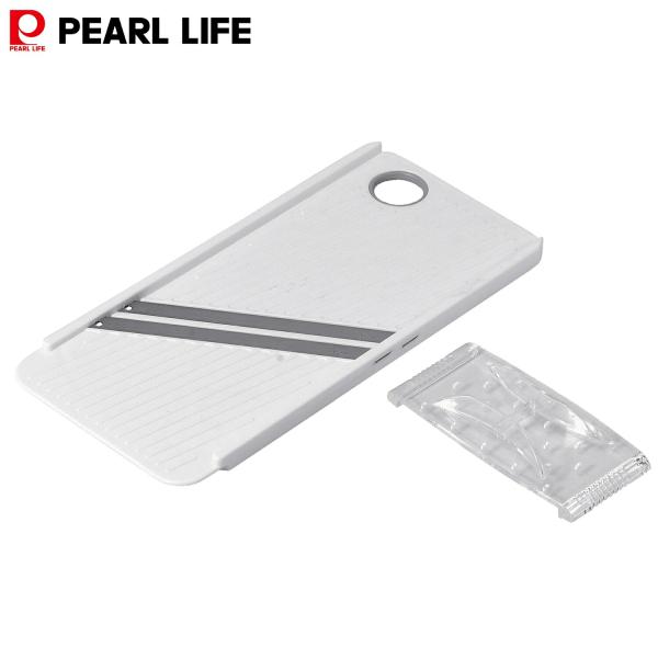 パール金属 スライサー キャベツスライサー ワイド ダブル 日本製 ホワイト ガジェコン CC-11...