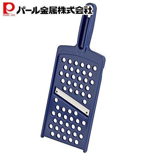パール金属 デリッシュキッチン おろし器 ネイビー 24.5×9×2cm PCスライサー CC-12...