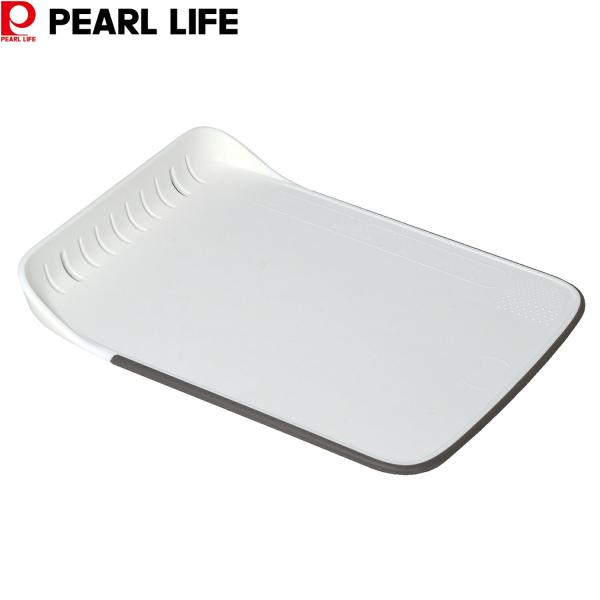 パール金属 まな板 立つ 自立 Mサイズ 抗菌加工 目盛付 薬味おろし付 水切り機能付 滑り止め付 ...