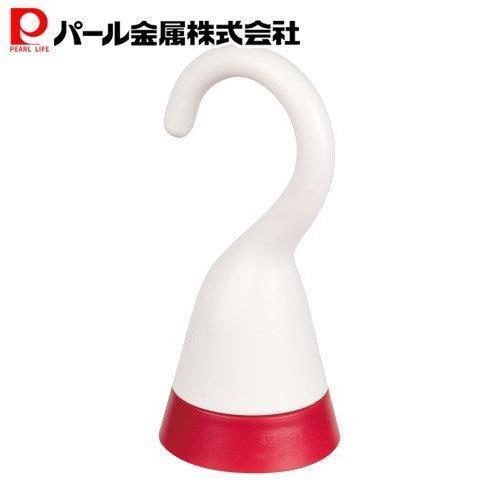 パール金属 どこでもタオルフック ルビーレッド HB-508