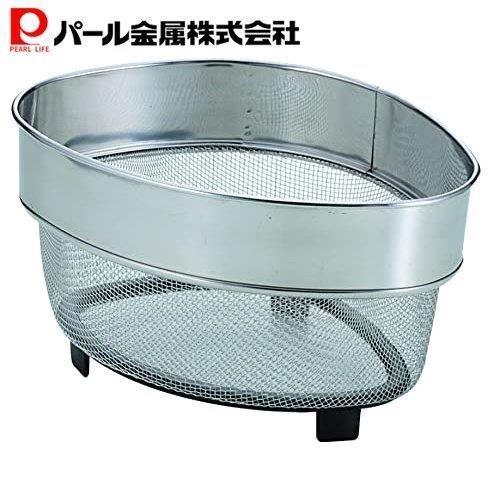 パール金属 アットアクア ステンレス製三角コーナーザル HB-4157