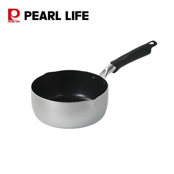 パール金属 鍋 行平鍋 雪平鍋 18cm IH対応 ふっ素樹脂ハード加工 スマートチョイス HC-6...