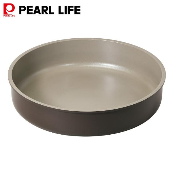 パール金属 鍋 卓上鍋 すき焼鍋 26cm 単品 ふっ素樹脂塗膜加工 IH対応 ガス火対応 オーブン...