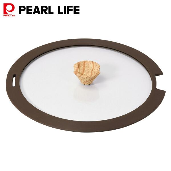 パール金属 鍋蓋 ガラス蓋 26cm 用 シリコーン縁巻 鍋 フライパン トルティーノα HC-97...