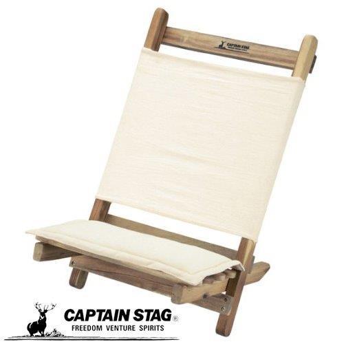 キャプテンスタッグ チェア CSクラシックス ロースタイル チェア ホワイト UP-1016