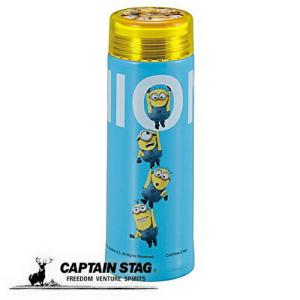 キャプテンスタッグ(CAPTAIN STAG) ミニオンズ 水筒 ボトル ステンレスボトル 直飲み ダブルステンレス 真空断熱 保温・保冷 軽量 スリム パーソナルボトル 氷止｜ttc