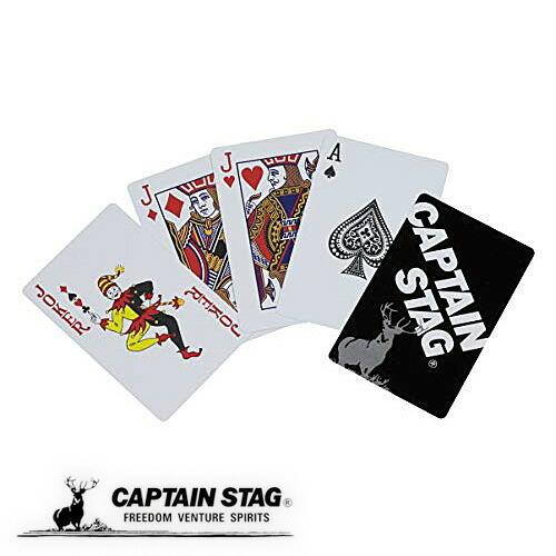キャプテンスタッグ CS トランプ プラスチック製 ケース付き UM-1559