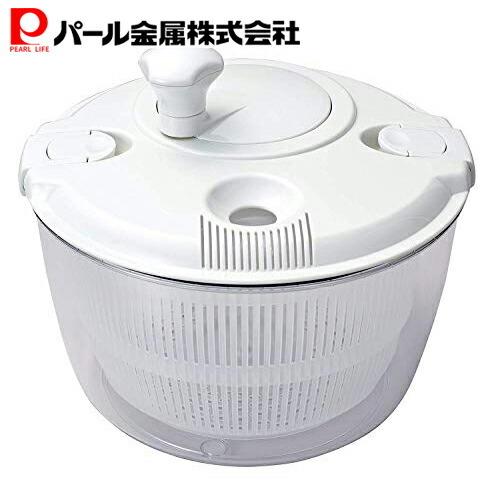 パール金属 野菜 水切り 器 たっぷり 水切り サラダ スピナー マイティ C-66